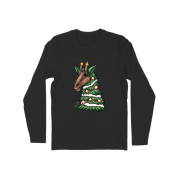 Christmas Giraffe Long Sleeve