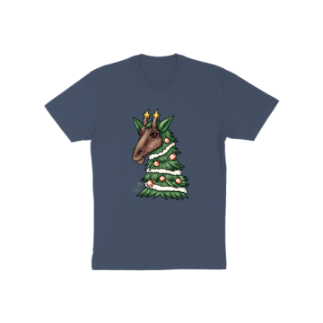 Christmas Giraffe T-Shirt