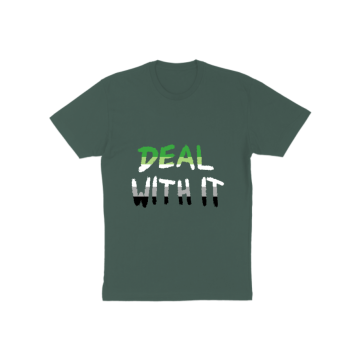 &quot;Deal With It&quot; - Aromantic T-Shirt