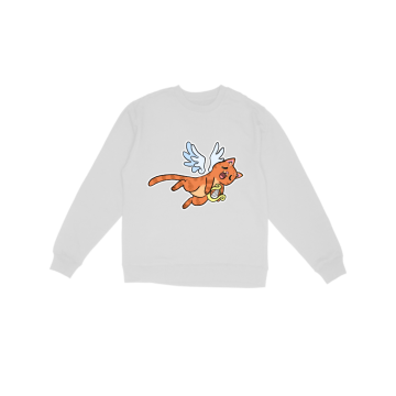 Cupid Cat Sweatshirt