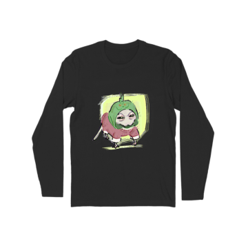 Ugly Christmas Cat Long Sleeve