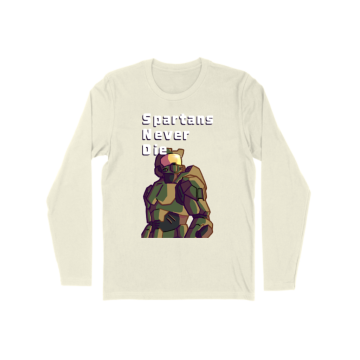 Spartans Never Die Tribute Long Sleeve