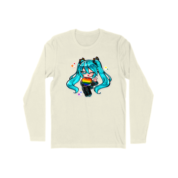 Chibi Hatsune Miku LGBTQ+  Long Sleeve