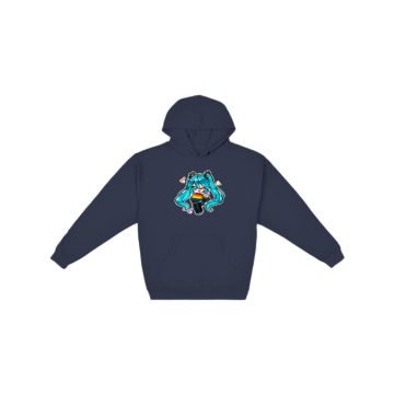 Chibi Hatsune Miku LGBTQ+  Hoodie