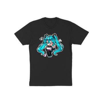Chibi Miku - Asexual pride T-Shirt