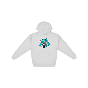 Chibi Miku - Asexual pride Hoodie