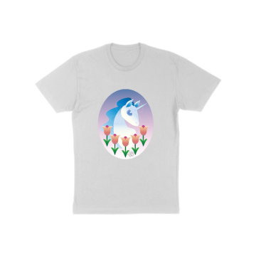 Unicorn and Tulips T-Shirt