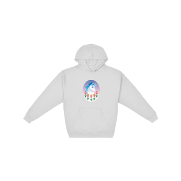Unicorn and Tulips Hoodie