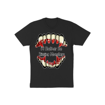 Kissing Monsters Teeth Bone2 T-Shirt