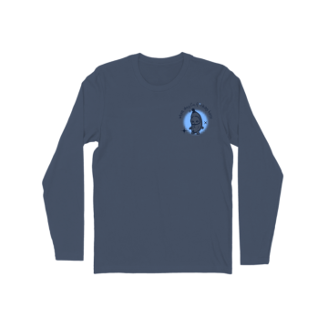Whole day I&#039;m busy... (navy) Long Sleeve
