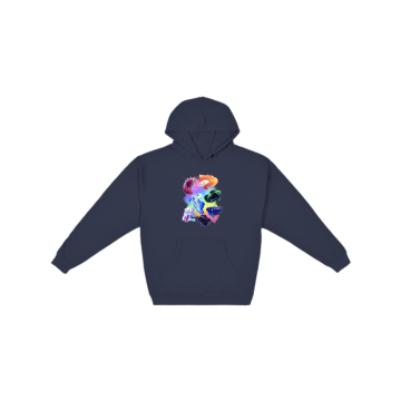Rainbow Betta Fish Hoodie