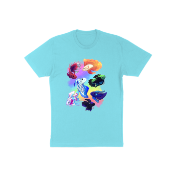 Rainbow Betta Fish T-Shirt