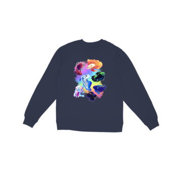 Rainbow Betta Fish Sweatshirt