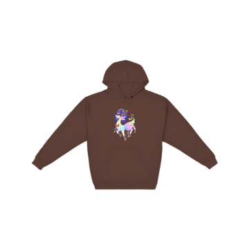Candy Rainbow Stag Hoodie