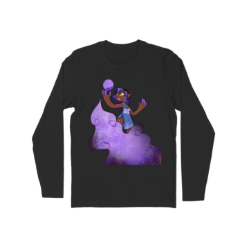 Purple Galaxy gal Long Sleeve
