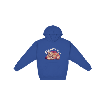Fibromyalgia Bear Hoodie