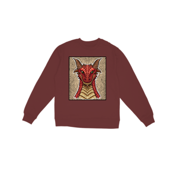 Red Dragon Portrait Sweatshirt