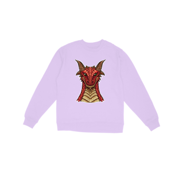 Red Dragon Portrait 2 Sweatshirt