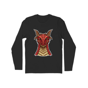 Red Dragon Portrait 2 Long Sleeve