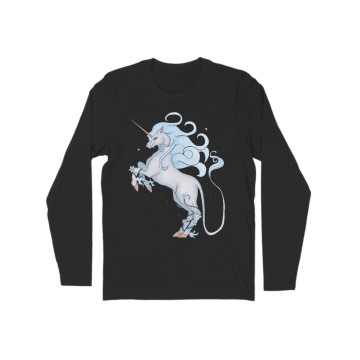 The Winter Unicorn Rearing  Long Sleeve