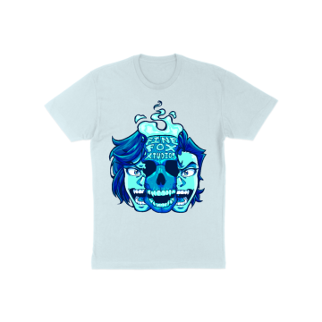 Split Face (Blue Design) T-Shirt