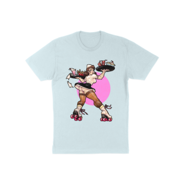 Pinup Waitress  T-Shirt