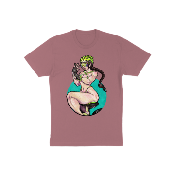 Pinup Cyclist  T-Shirt