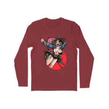 Pinup Pirate Long Sleeve