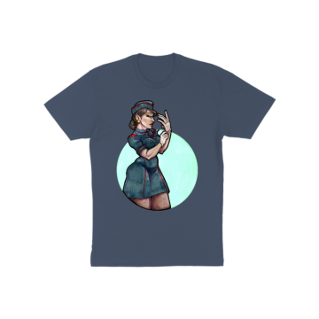 Pinup Stewardess  T-Shirt