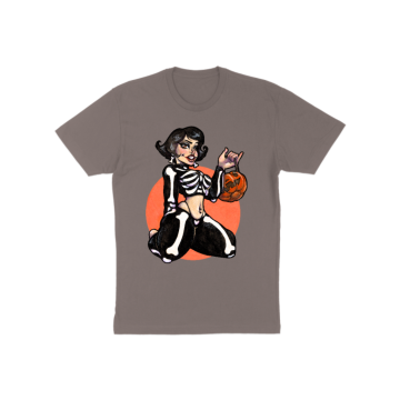 Pinup Skeleton  T-Shirt