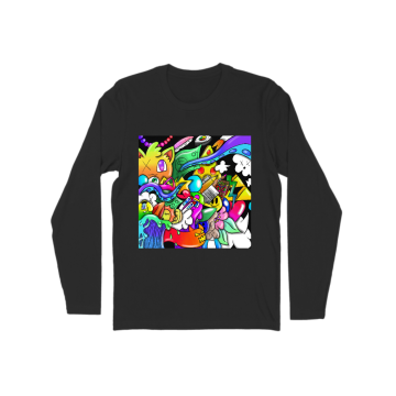 TR1PP DR1PP (Doodle Art)  Long Sleeve