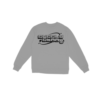 BubblyBloo Logo (black text) Sweatshirt