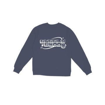 BubblyBloo Logo (white text) Sweatshirt