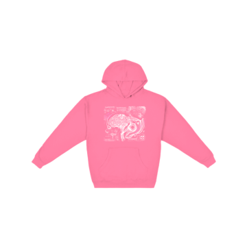 Shikl Mja White Hoodie