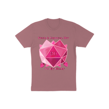 DnD Valentine Heart T-Shirt