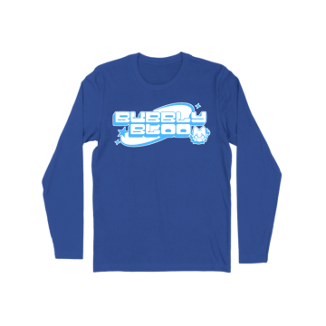 BubblyBloo Logo (alt blue) Long Sleeve