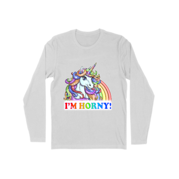 Horny The Unicorn Long Sleeve