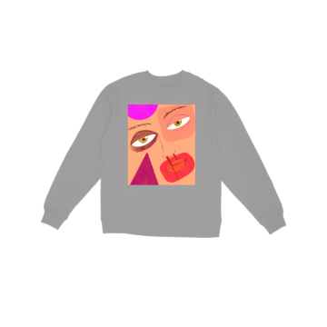 Bleed Abstract Sweatshirt