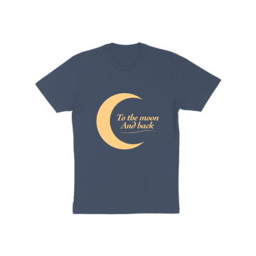 To the moon and back YELLOW T-Shirt