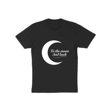 To the moon and back WHITE T-Shirt