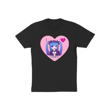 Darumi I Heart Yuri T-Shirt