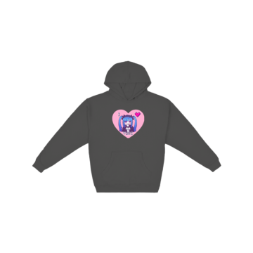 Darumi I Heart Yuri Hoodie
