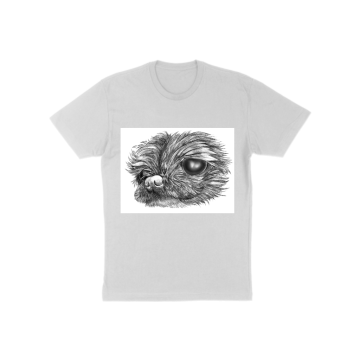 Furry Pug  T-Shirt