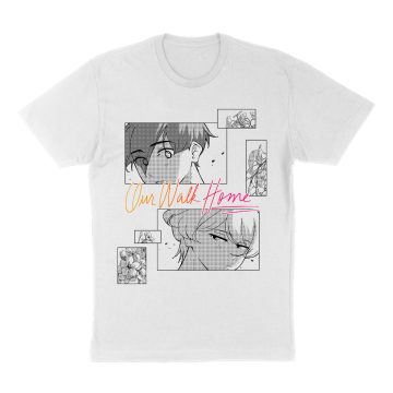 Our Walk Home Manga Print T-shirt