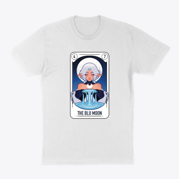 Blu Moon Tarot Card Tee