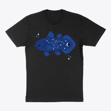 starry coelacanth shirt